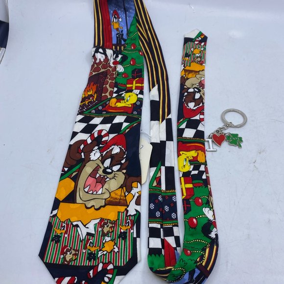 Warner Bros. Other - Looney Tunes Mania Christmas Tie